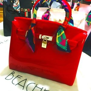 •••jelly bag new waterproof handbag••••